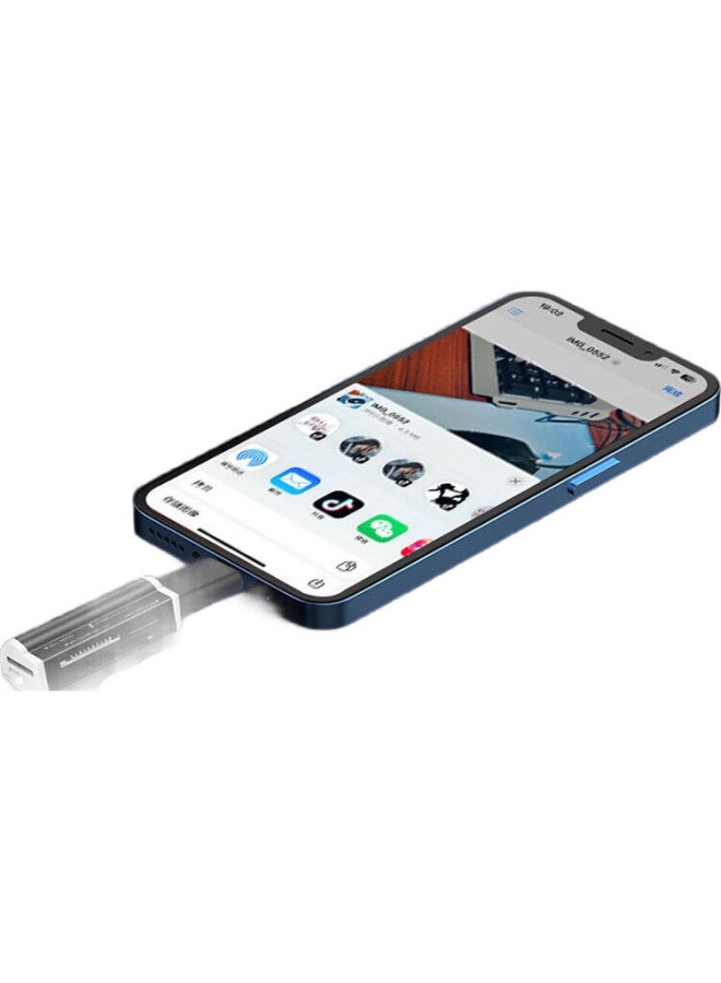 Linkstone Liantuo Usb High-Speed Sd/Tf/Ms/M2 Card Multi-Function Reader, Compatible With Camera Memory Cards, Dash Cam, Drone, Computer, Handheld Memory Cards, Metal Card Reader - Image 1