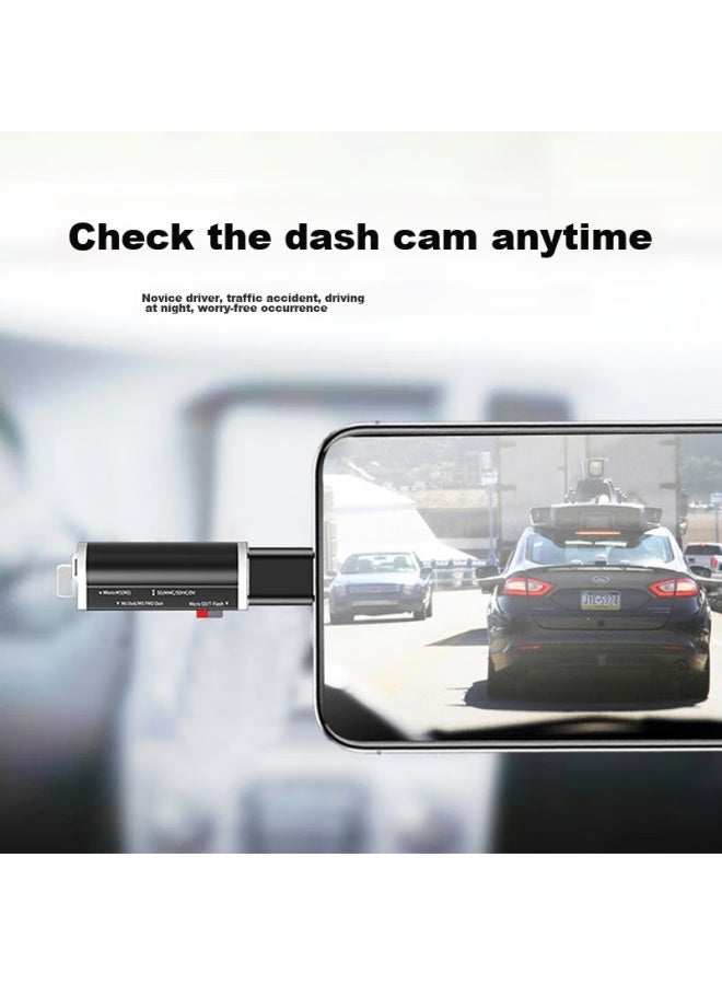 Linkstone Liantuo Usb High-speed Sd/tf/ms/m2 Card Multi-function Reader, Compatible With Camera Memory Cards, Dash Cam, Drone, Computer, Handheld Memory Cards, Metal Card Reader - Image 3