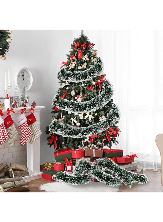 Chunky Christmas Tinsel Garland For Christmas Tree - Image 2