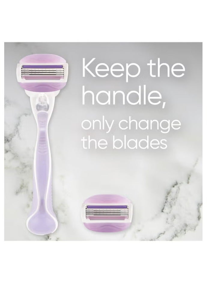 Gillette Venus Comfortglide Breeze Handle + 2 Blades - Image 3