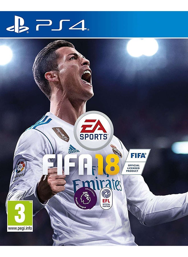 إي أيه لعبة الفيديو FIFA 18 (إصدار عالمي) - رياضات - playstation_4_ps4 - Image 1