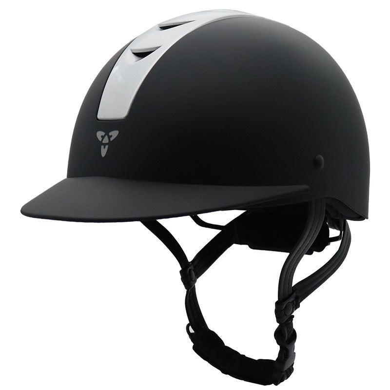 Generic Breathable Equestrian Helmet for Youth Cool Silver 