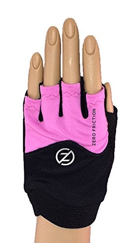 Zero Friction Women's Fitness Pull On Gloves, One Size, Pink - Image 1
