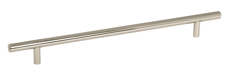 Amerock Cabinet Pull Polished Nickel 10116 inch 256 mm Center to Center Bar Pulls 1 Pack Drawer Pull Drawer Handle Cabinet Hardware