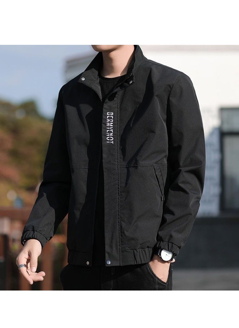 Generic - Spring Korean Style Fashion Casual Hooded Jacket Men's Jacket - Image 1
