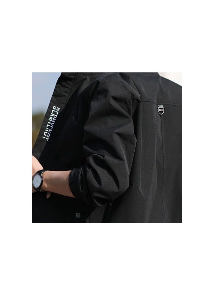 Generic - Spring Korean Style Fashion Casual Hooded Jacket Men's Jacket - Image 1