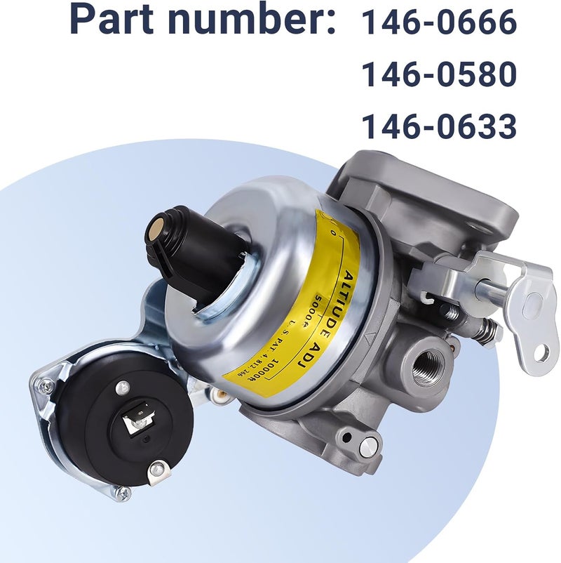 CULMKARI Carburetor for Onan 146-0666 with Gaskets 146-0580 & 146-0633 - Image 3