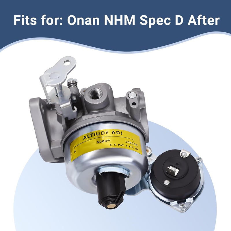 CULMKARI Carburetor for Onan 146-0666 with Gaskets 146-0580 & 146-0633 - Image 2
