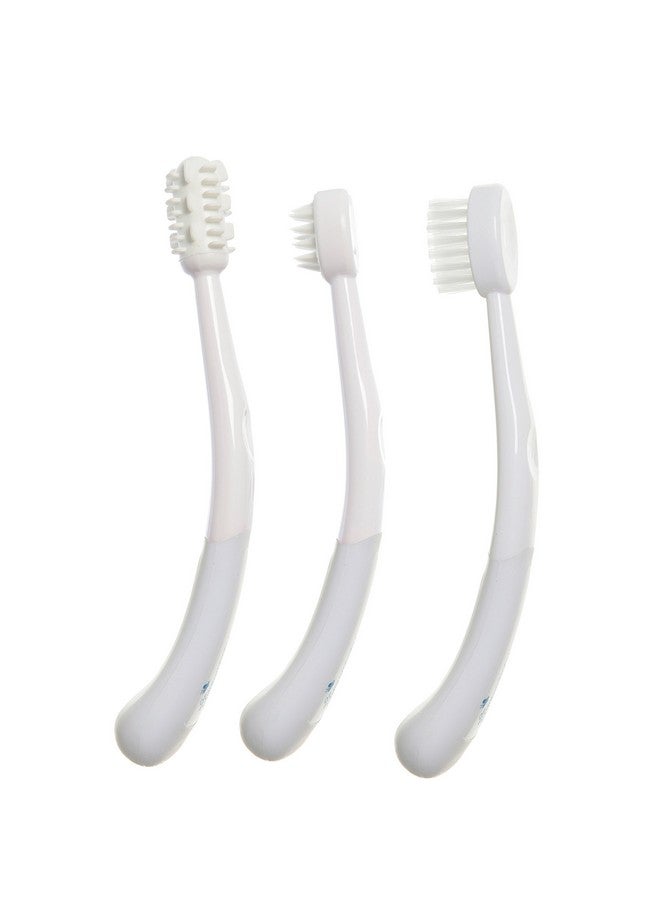 Dreambaby Toothbrush Set 3 Stage, White - Image 2