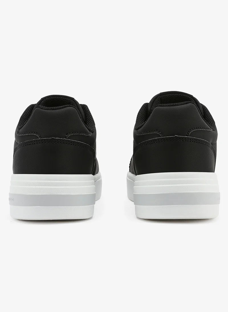 U.S. Polo Assn. black Women's Black Low-Top Sneakers - Lightweight Modern Design Shoes for All-Day Comfort for Women | Best Price UAE