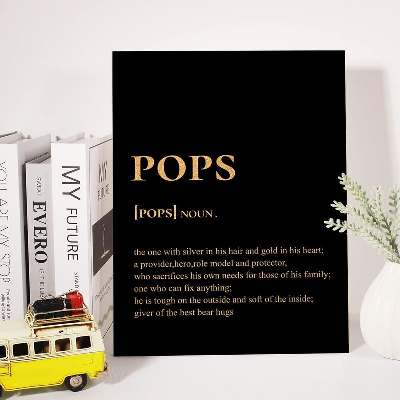 JerLoe Inspirational Gold Foil Canvas Wall Art - Image 4