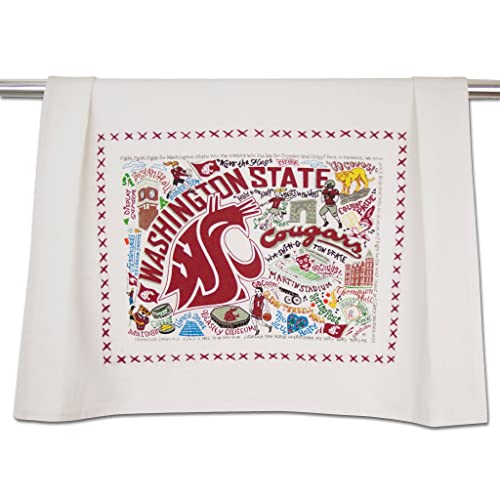 Catstudio Dish Towel, Washington State University Cougars Hand Towel - Collegiate Kitchen Towels for Washington State Fans for Graduation, Game Day, Students & Alums - Image 5