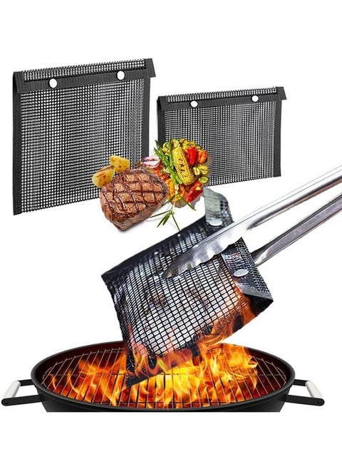 Grill bag.. Non-stick grill bag, consisting of two pieces