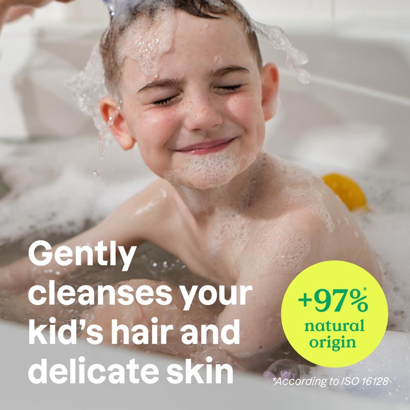 ATTITUDE Shampoo and Body Wash for Kids, EWG Verified Hair and Body Cleanser, Dermatologically Tested Soap, Plant and Mineral Based Bath Products, Vegan, Mango, 16 Fl Oz - Image 3
