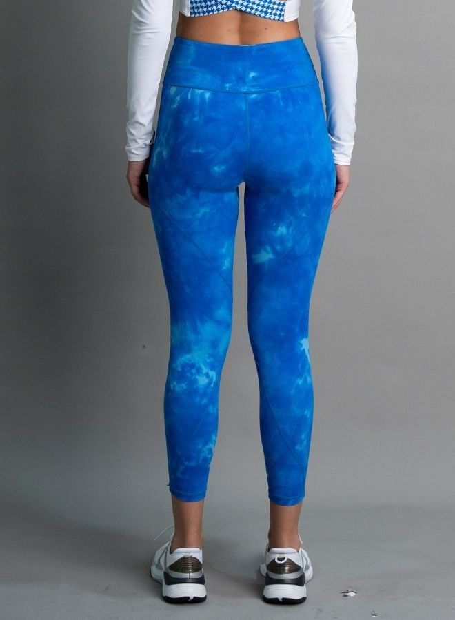 Mei Stylish Tie Dye High Waist Gym Fitness Yoga Legging Pants - Image 2