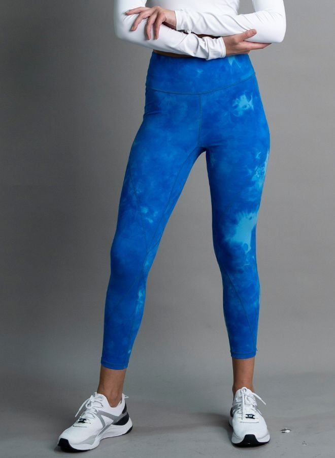 Mei Stylish Tie Dye High Waist Gym Fitness Yoga Legging Pants - Image 4