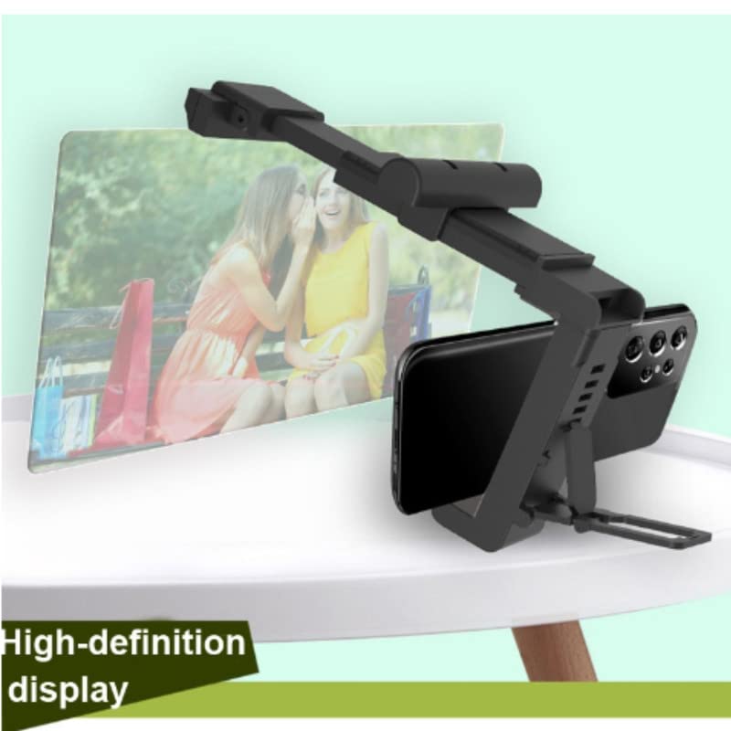 Tech King 15 Years Warranty Foldable HD Mobile Screen Magnifier – 3D Phone Screen Enlarger with Stand, Eye Protection & Anti-Radiation, Universal Fit for All Smartphones - Image 2