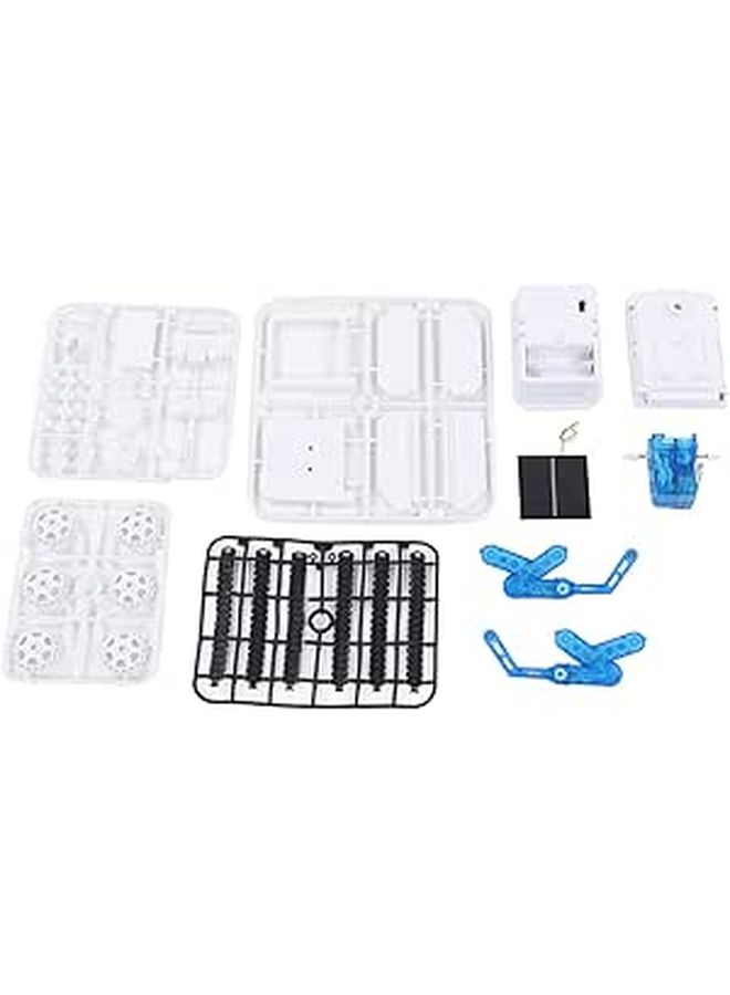 DIY Solar Space Car 4WD Building Kit Educational Toy - Image 1