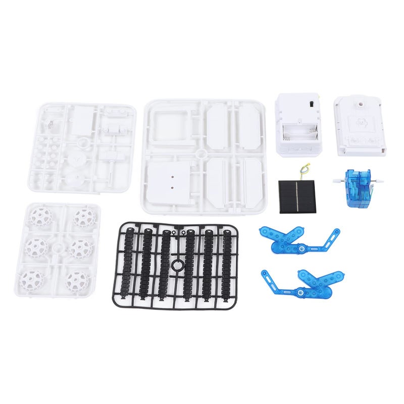 DIY Solar Space Car 4WD Building Kit Educational Toy - Image 2