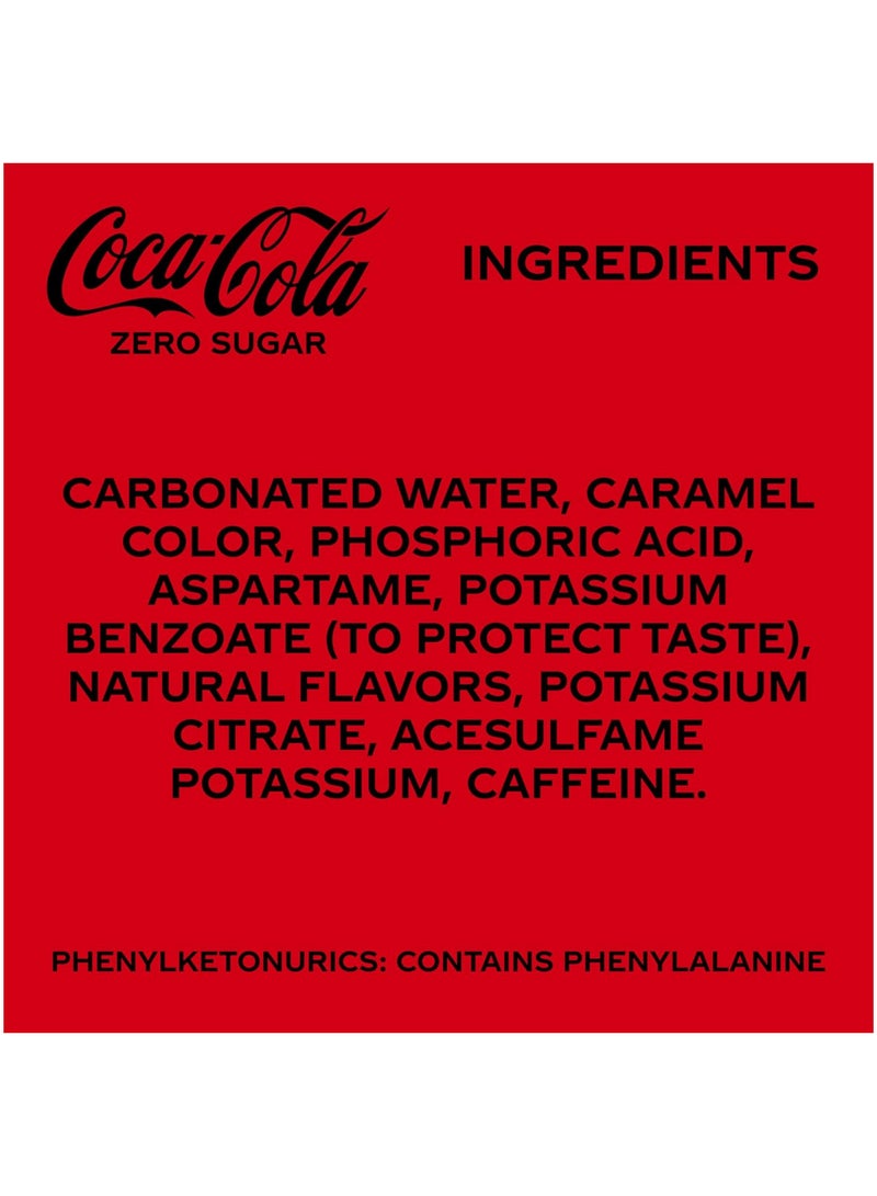 Coca-Cola Zero Carbonated Soft Drink Bottle 2.2L - Image 3