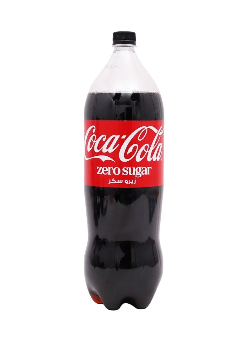 Coca-Cola Zero Carbonated Soft Drink Bottle - Image 1