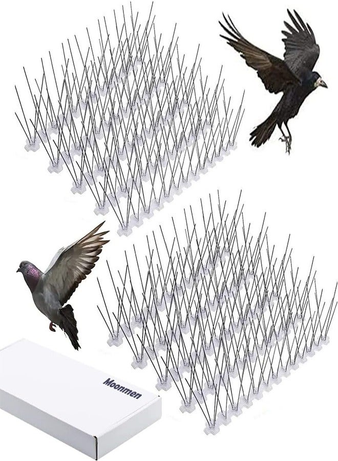 Generic Metal bird spikes: the perfect solution for protecting house and garden fences.