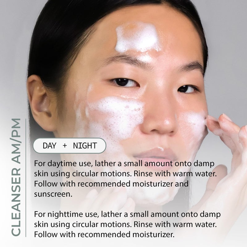 COSMEDIX Clarify Salicylic Acid Foaming Face Wash â€“ Gentle Exfoliating Cleanser for Sensitive & Blemish-Prone Skin â€“ Aloe Vera Formula for Glowing, Balanced Skin â€“ 145 ml / 5 fl oz - Image 4