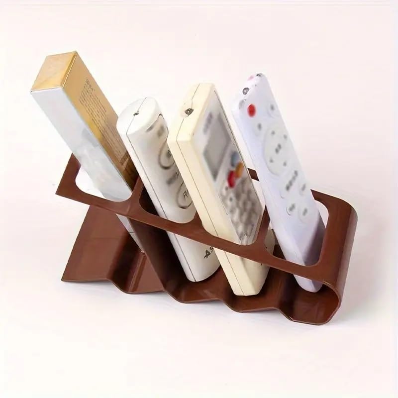 RASIKVAR 4 Compartment Tabletop Remote Control Holder/Tv Remote Holder/Air-Conditioner TV DVD VCR Cell Phone Stand/Remote Control Storage Organizer - Image 2