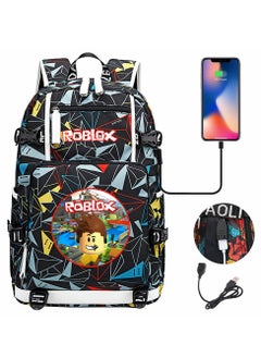 ROBLOX Roblox USB Headset Teen Casual Travel Backpack 
