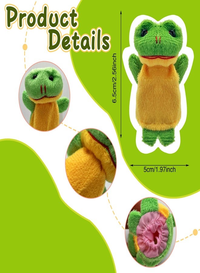 XIPEGPA 12 PCS Finger Puppets Set Mini Stuffed Animals Finger Puppet for Storytelling Playing Teaching Shows Playtime Schools Birthday Party Favor Supplies - Image 3