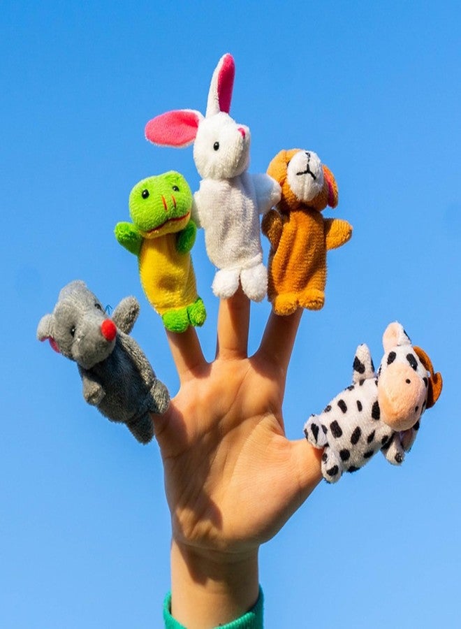 XIPEGPA 12 PCS Finger Puppets Set Mini Stuffed Animals Finger Puppet for Storytelling Playing Teaching Shows Playtime Schools Birthday Party Favor Supplies - Image 4
