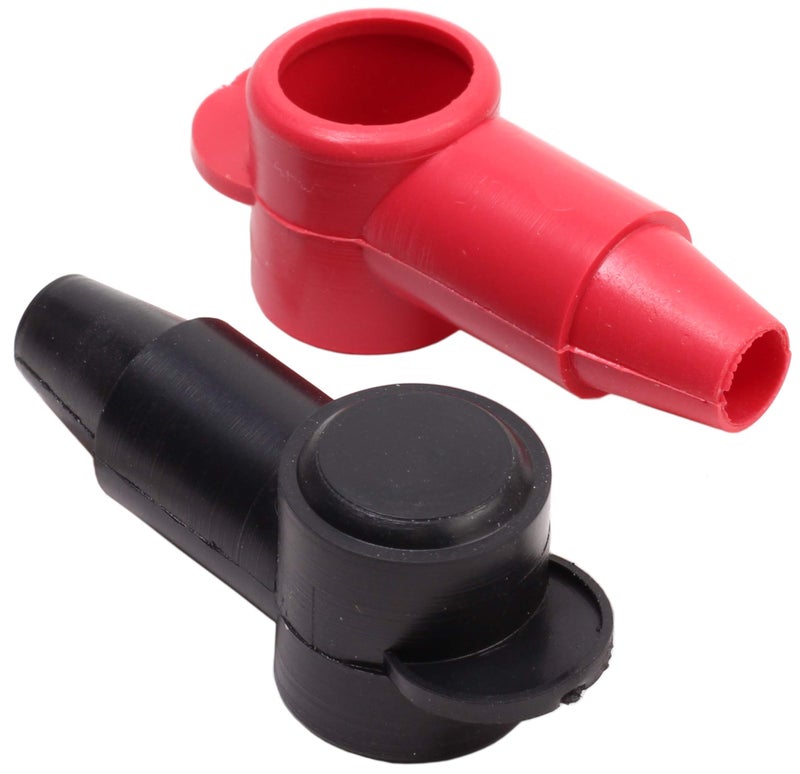 Fastronix Solutions Fastronix 5/16" Stud Terminal Covers Red and Black - Image 1