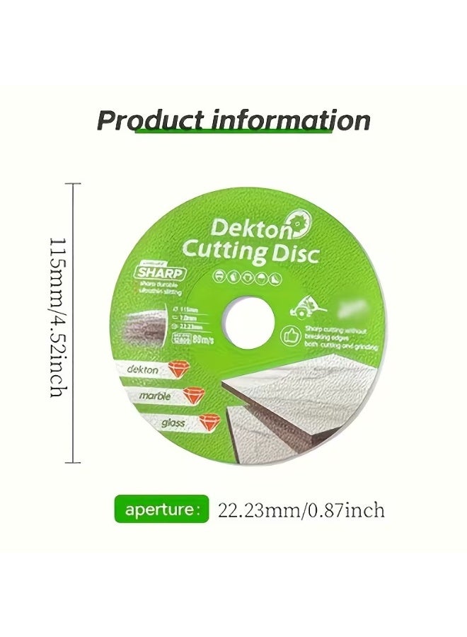 ديكتون زجاج قطع القرص، 4.5 بوصة الماس منشار شفرة - Image 2