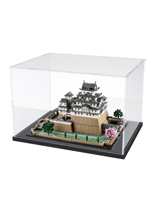 Choowin Acrylic Display Case for Lego 76419 21060 Thickened Clear Acrylic Display Box for Collectibles Countertop Display Case for Action Figures Model Toy Dustproof Showcase(Black Base) - Image 3