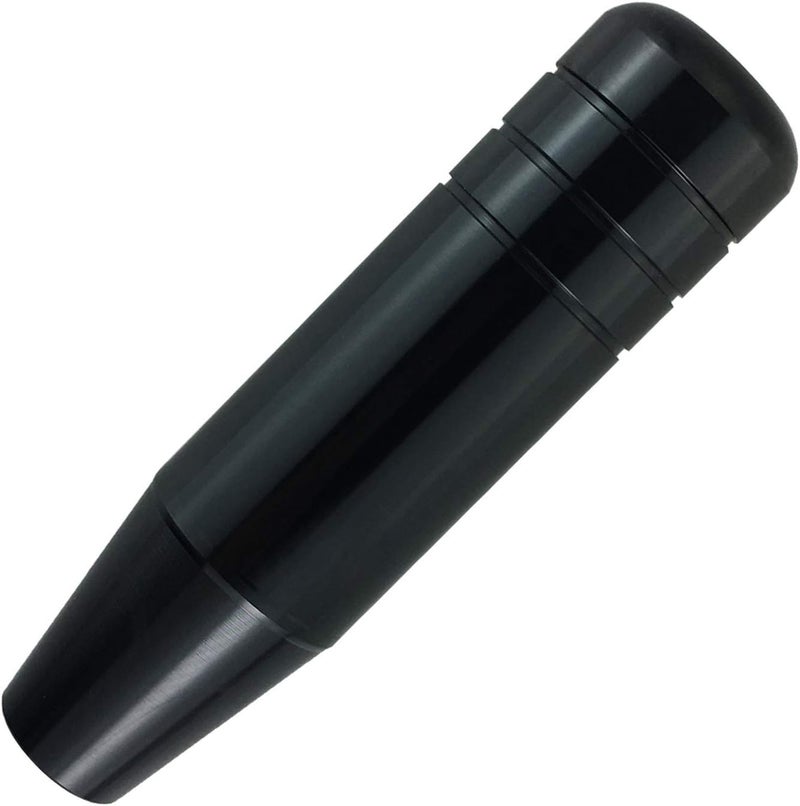 Abfer 5" Heavy Weighted Shift Knob - Black Aluminum Alloy - Image 1