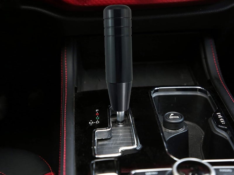 Abfer 5" Heavy Weighted Shift Knob - Black Aluminum Alloy - Image 3