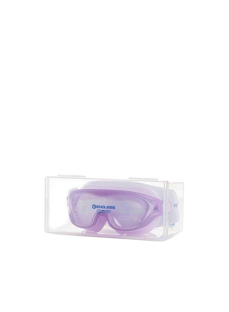 ENDLESS  Premium Swimming Goggle with Anti-Fog, UV Protection & 180-Degree Wide View – Soft Silicone Gasket – Hard Case - Image 1