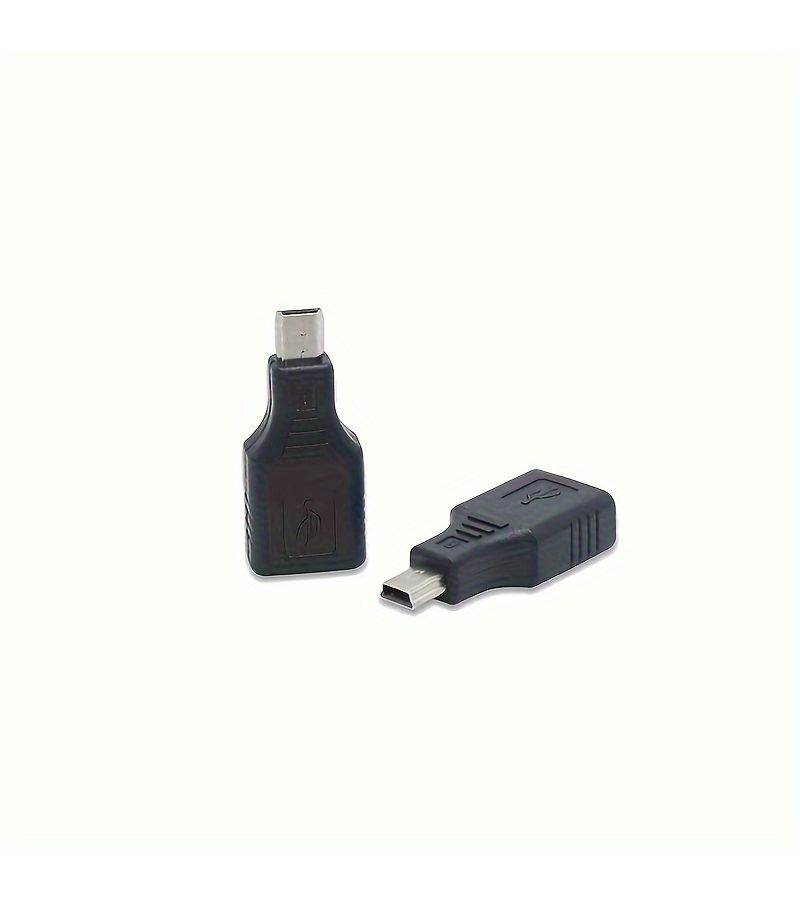 1 Car Audio MP3 Mini USB T Interface Adapter OTG USB Flash Drive Data Cable Conversion Plug - Image 5