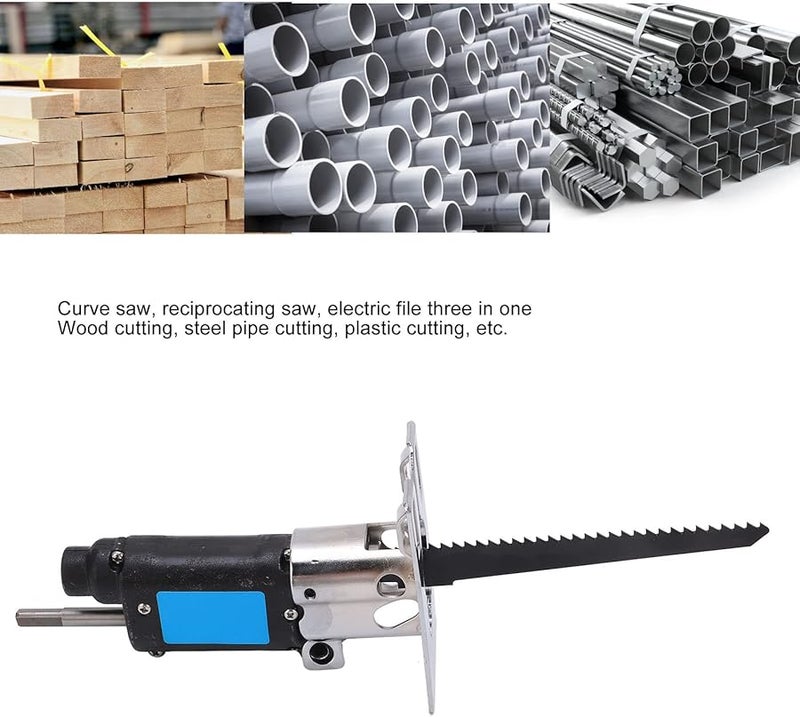 Electric Drill To Saw Adapter Reciprocating Chain Saws Converter Cutting Hand Tool - Image 3