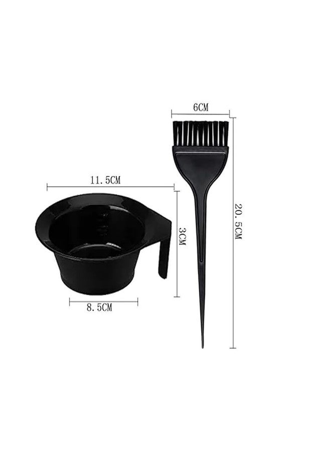 GITGRNTH Hair Colour Mixing Bowl Set with Hair Comb and Plastic Brush with Bowl,Colouring Kit for Salon Dye Home Use for Men and Women (2) - Image 3