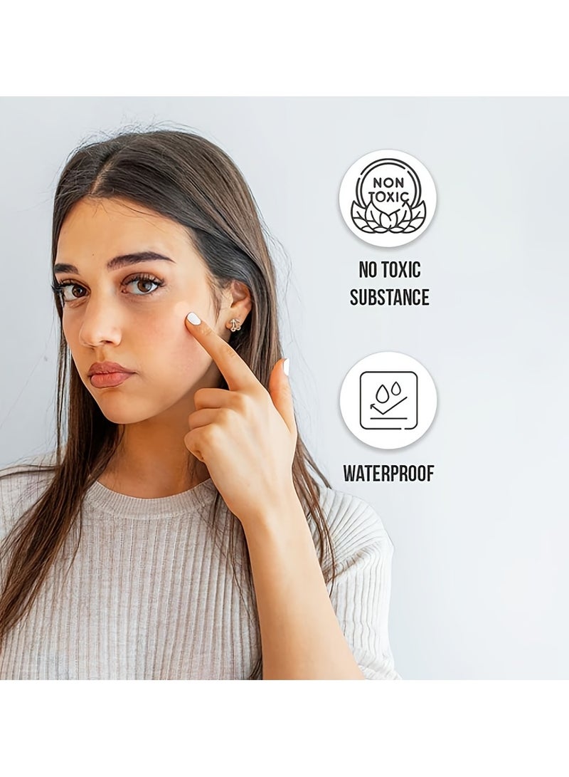 اكني باتش 144 قطعة من لاصقات البثور، ملصقات تغطية حب الشباب للوجه والبشرة، للعناية اليومية بالبشرة للرجال والنساء - Image 4