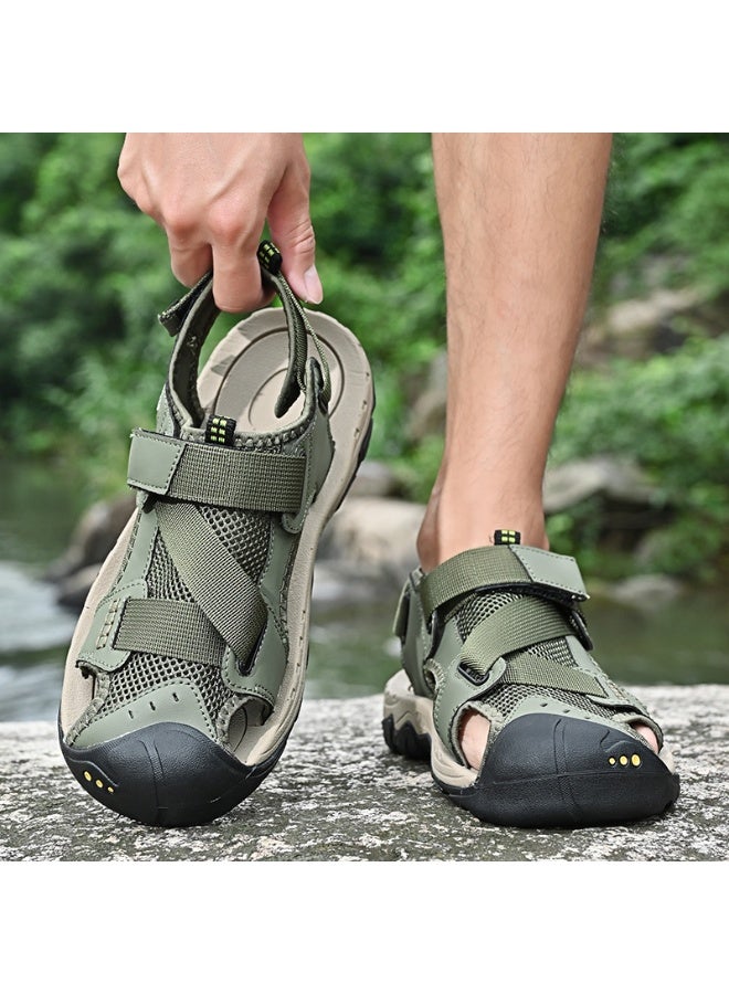 Men Fashion Big Size Summer Sport Sandals Beach Water Hiking Shoes Comfort Breathable Casual Non-slip Indoor Outdoor Sandal - Image 4