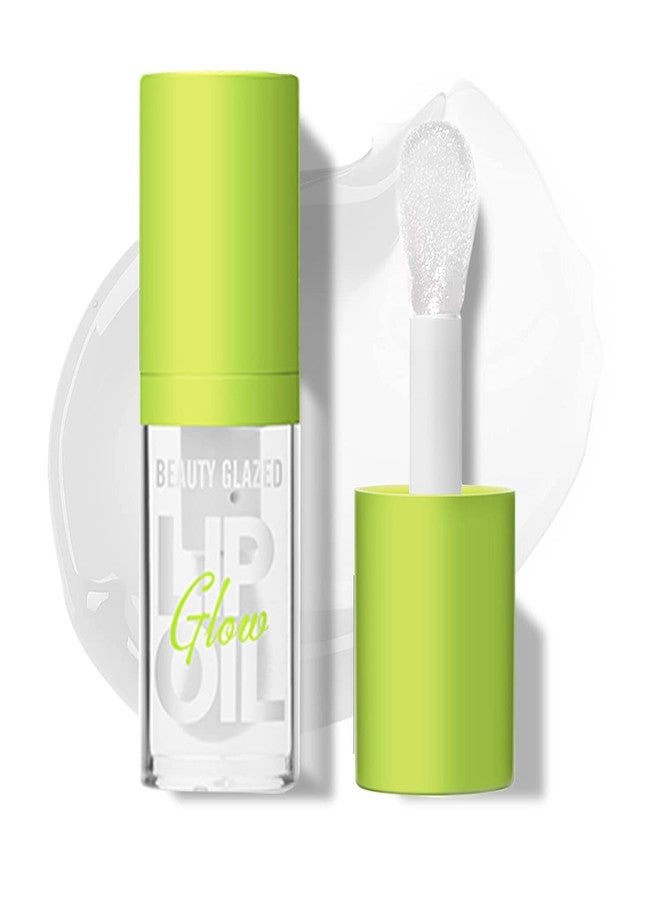 MYUANGO Lip Oil Moisturizing, Hydrating Lip Care Lip Tint, Shiny Lip Glow Vegan Plumping Lip Gloss for Dry Lips (101, STANDARD SIZE) - Image 1