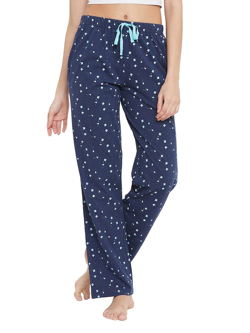 Clovia Women'S Pack Of 2 Cotton Assorted Color & Prints Pyjama (COMBOLB23_Assorted_S) - Image 2