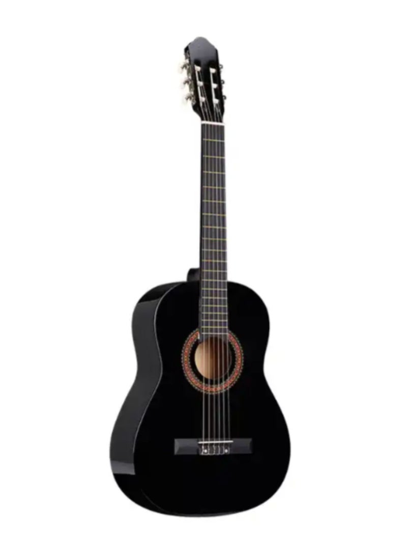 MegArya 38” Classical Guitar with Nylon Strings Guitar with Truss Rod for Beginner Professional (Black) - pzsku/ZE6F5AD22373AA16A9DA0Z/45/_/1704020640/4ca1f3dc-ab99-4771-950d-b341c744ab60