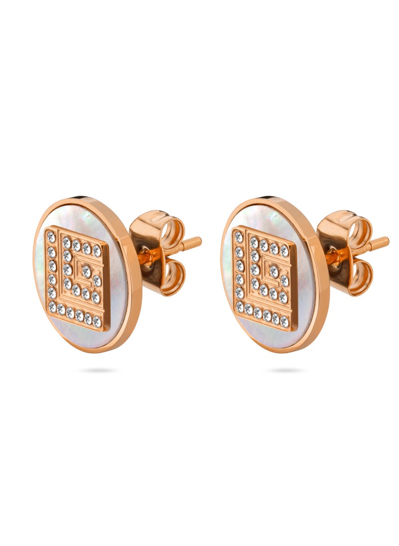 Gisele Rose-Gold Plated Earrings With Mop - pzsku/ZE6F5D22FB76ED87DD8AFZ/45/_/1724935475/e63a5b0e-0f38-435c-b7ea-d831a8ab5250