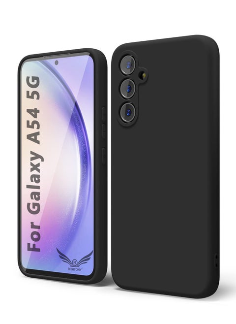 Galaxy A54 5G Case Shockproof Liquid Silicone Case Slim Soft Cover With Inside Soft Microfiber Lining Comaptible With Samsung Galaxy A54 5G