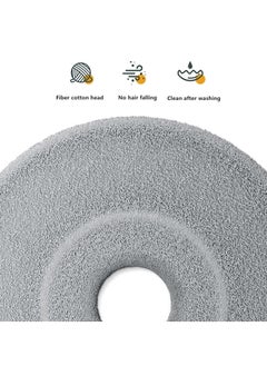 KIIUMI 4 pieces,Mop cloth replacement parts,round  - Image 2