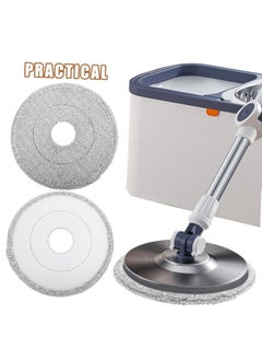 KIIUMI 4 pieces,Mop cloth replacement parts,round  - Image 5