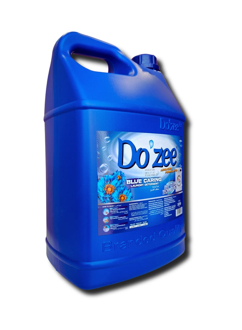 Do'zee Blue Caring Liquid Laundry Detergent, 10 Liters - Image 2